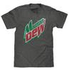 Мужская футболка Mountain Dew Логотип Серая
