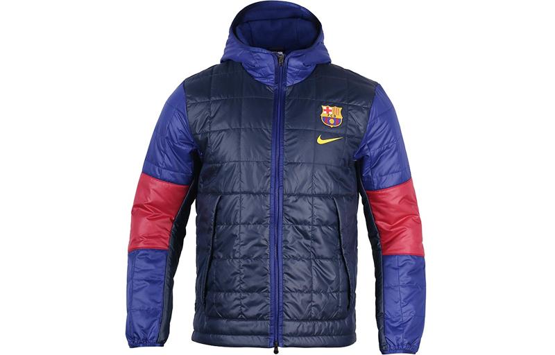 Nike Пуховик Barcelona Мужской Темно-синий DM0607-451