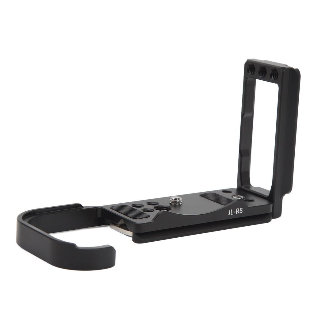 Camera L Bracket Aluminum Alloy CNC Machining Surface Anodizing Quick Release Plate for R8 Camera
