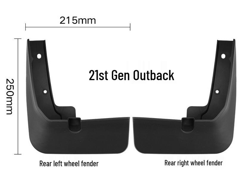 Кожаный грязезащитник колеса автомобиля Subaru Outback