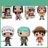 Поп-Аниме One Piece Набор Фигурок с Луффи, Эйсом, Ло, Зоро Идеально Для Коллекционеров