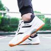 Professional Badminton Shoes Men's Large Size Lightweight Elastic Breathable Student Training Tennis Shoes