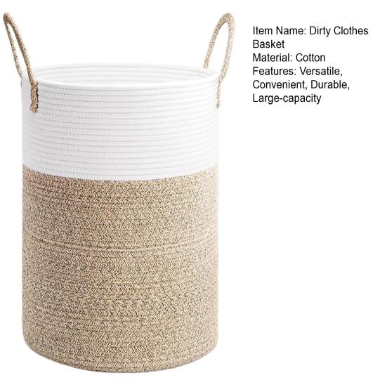 Корзина для грязного белья большой вместимости, прочная корзина для хранения игрушек и одеял