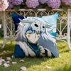 Y-Yona Of The DawnS Наволочка-подушка для дома и автомобиля, двойного назначения: Двусторонняя конструкция для максимального комфорта