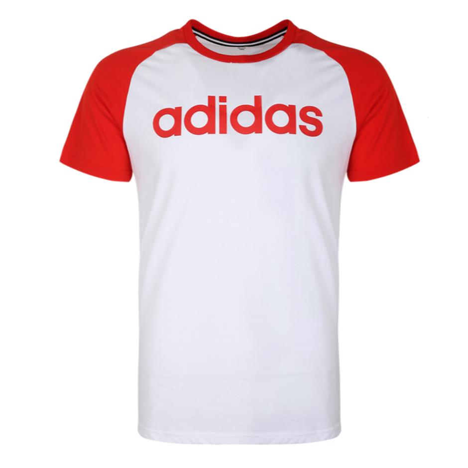 Adidas Neo M CE T Shirt Men's White/Red DW7918