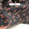 100x140cm Retro Pastoral Cotton/Linen Small Flower Floral Fabrics Soft for Spring Handwork Decor Tablecloth Dress Cushion Craft