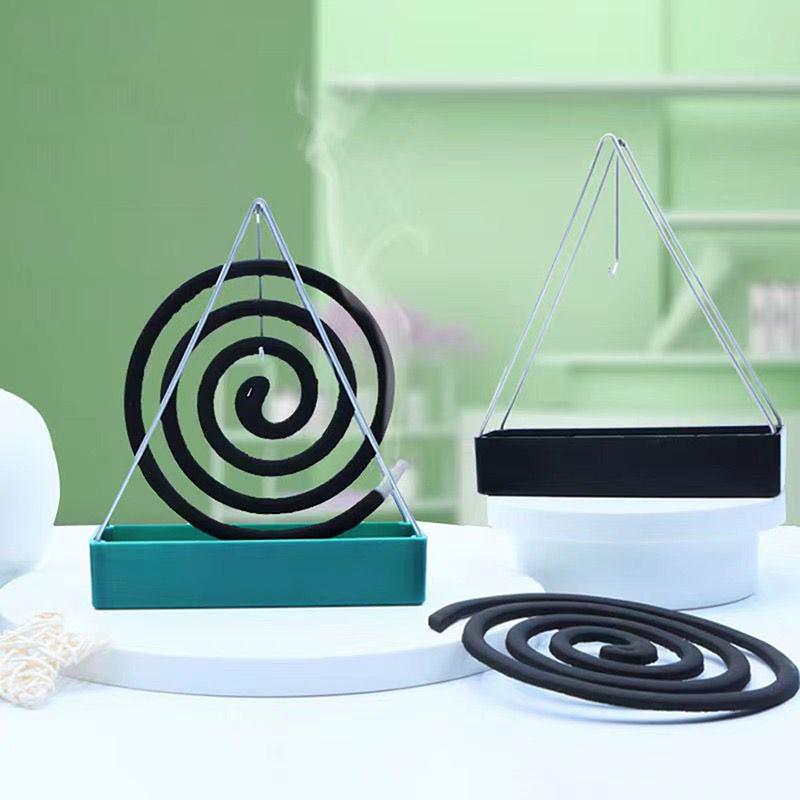 New1Pc коробка для благовоний от комаров курильница креативная треугольная подставка от комаров подставка для благовоний с катушкой держатель