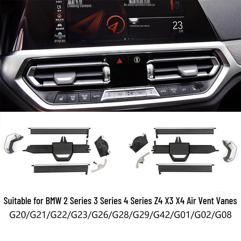 Заслонки вентиляционных отверстий переднего ряда для BMW 2, 3, 4 Серии, Z4, X3, X4 G Chassis