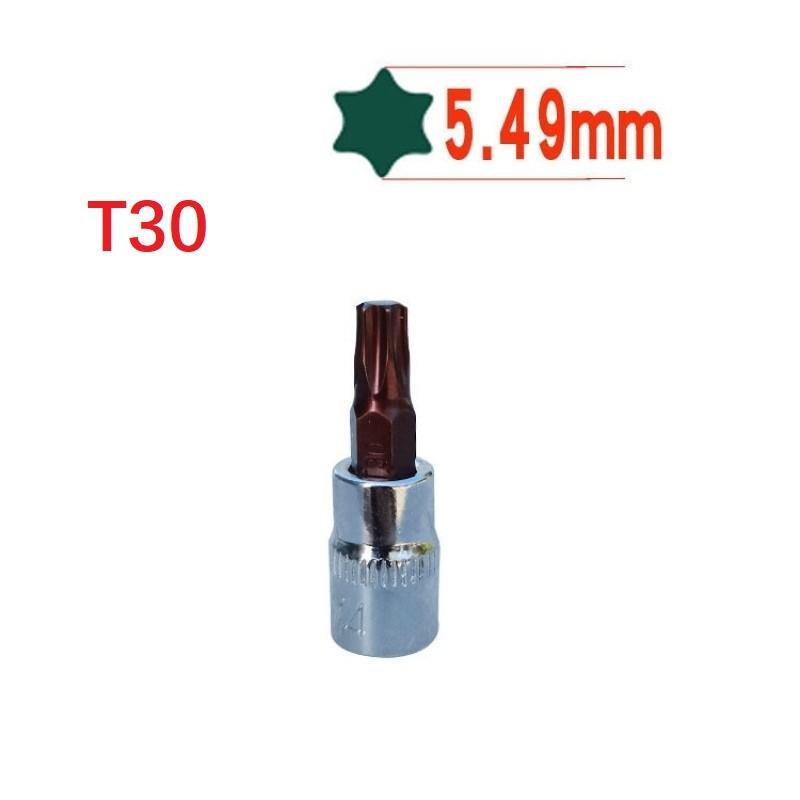 T15 Bit Socket Torx T20 T25 T27 T30 T40 1Pcs T8-T40