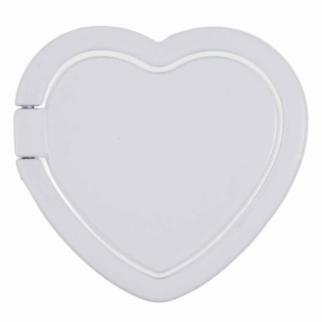 Cell Phone Ring Holder Kickstand Love Heart Shaped Metal Phone Grip