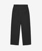 LADY VOLUME [All-Season] Pintuck Cotton Straight Pants_Black