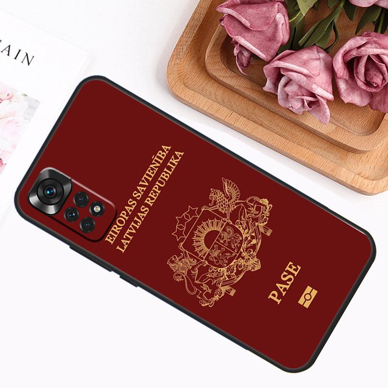Чехол Флаг Латвии Для Xiaomi Redmi Note 14 Pro 13 12 11 9 10 9S 10S 11S 12S Redmi 14C 13C 10C 12C Обложка