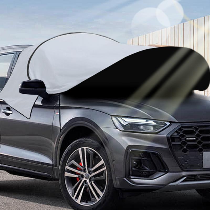 Солнцезащитный козырек на лобовое стекло автомобиля, складной автомобильный теплоизоляционный зонт, защита от ультрафиолета, автомобильные солнцезащитные козырьки, автомобильные аксессуары