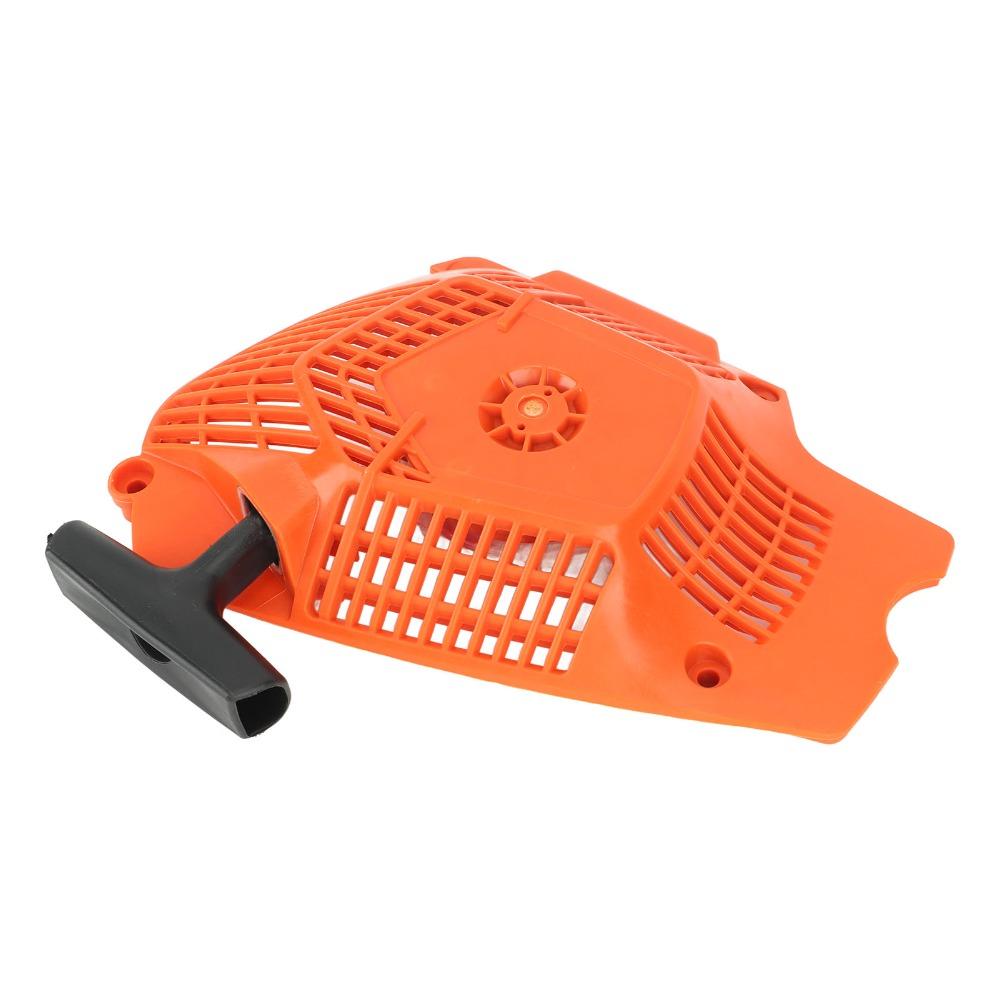 Универсальный стартер в сборе с веревкой Оранжевый Легкая установка Замена пускового троса Деталь стартера с веревкой из АБС-пластика для Husqvarna 572 560