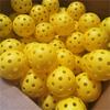 Pickleball 74MM прочный 26/40 отверстий для использования в помещении/на открытом воздухе 2/4/6 шт Pickleballs для развлечений Pickleball упаковки Pickleballs