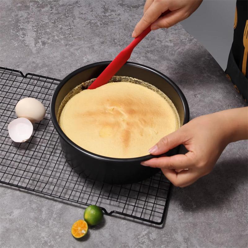 4/6/8/10 Inch Carbon Steel Cake Pan Round Cake Bread Mold Removable Bottom Pastry Tray Non-Stick Baking Mould Kitchen Bakeware