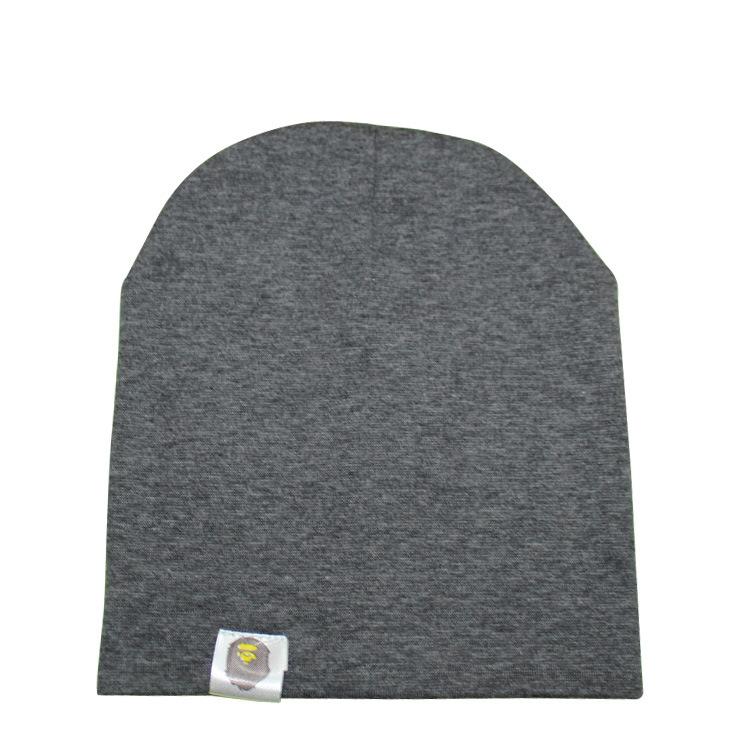 Детская шапка в стиле хип-хоп для уличных танцев, хлопковая весенне-осенняя шапка для малышей, шарф, кепка для мальчиков и девочек, однотонная детская шапка