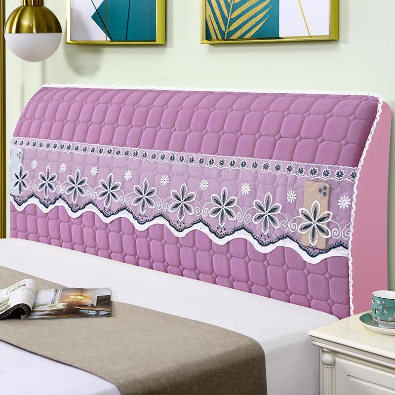 New Thickened Headboard Cover All Inclusive Simple And Elegant Dust-Proof Cover For The Headboard Resistant To Bumps And Impacts