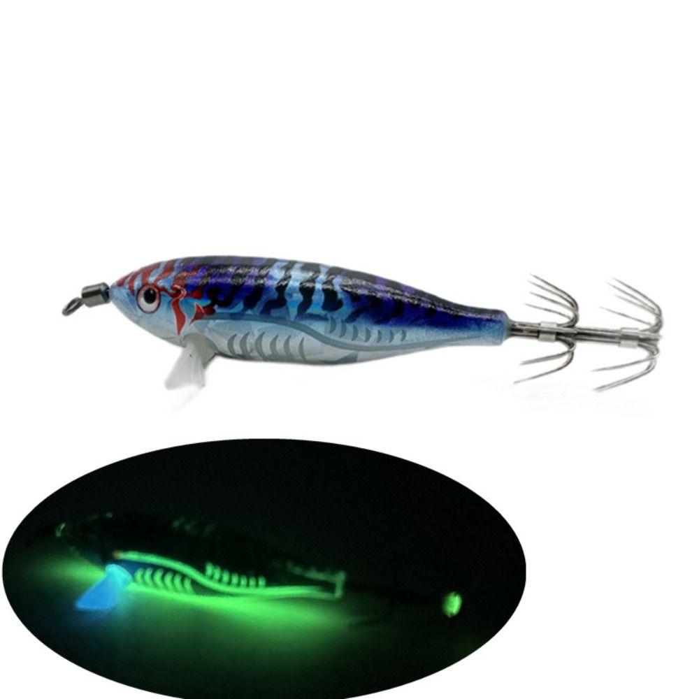 Свинцовое грузило, крючок для кальмара, рыболовные снасти, приманка для осьминога, 2023, приманки для деревянных креветок, реалистичные