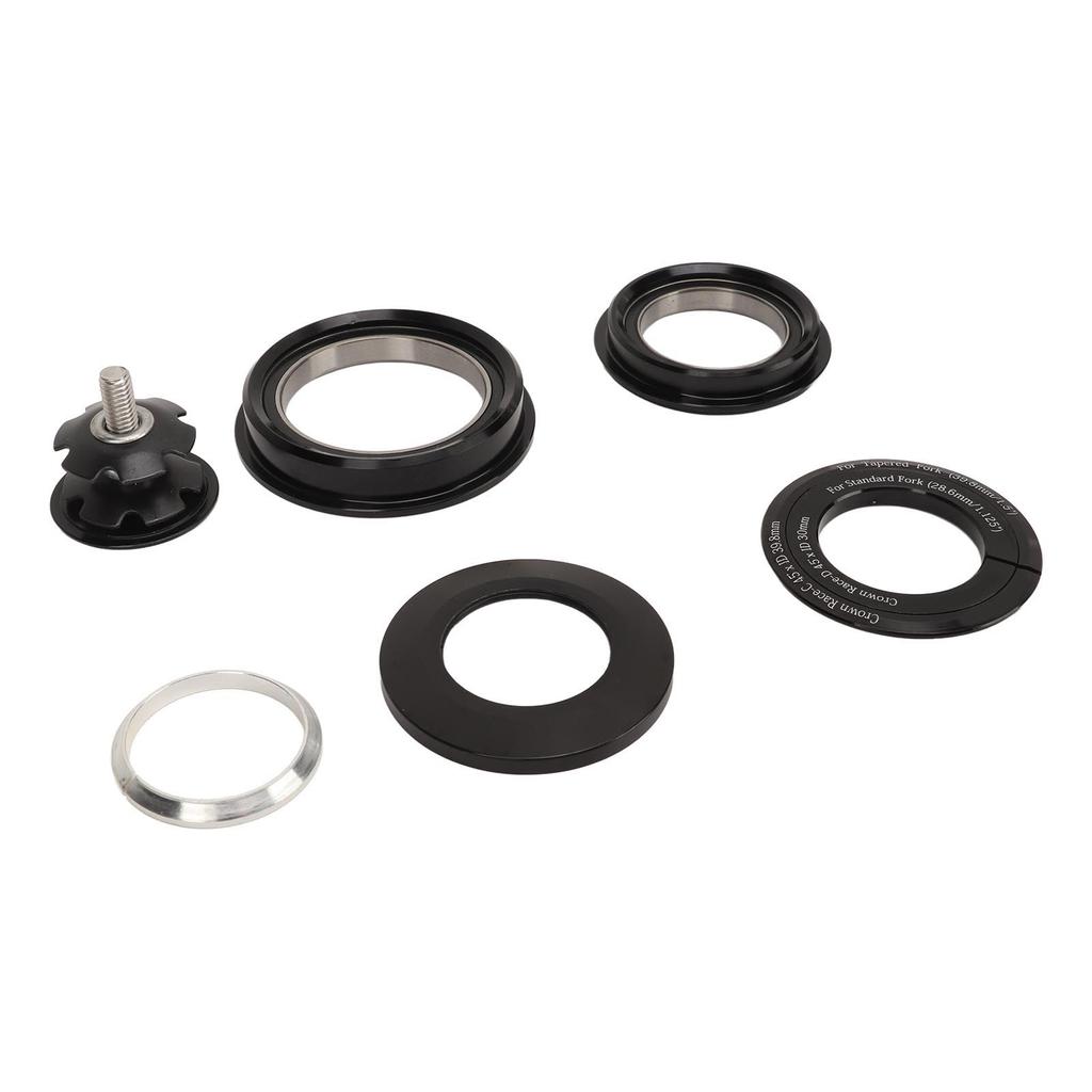 Mountain Bike Bowl Set Aluminum Alloy Bicycle Headset Combo Bowls Set Front Wheel Bearing Bikes