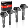 1PZ JPR-NA1 4pcs Car 3Pin Ignition Coil 30520-RNA-A01 Step Wagon RK1 RK2 Step Wagon