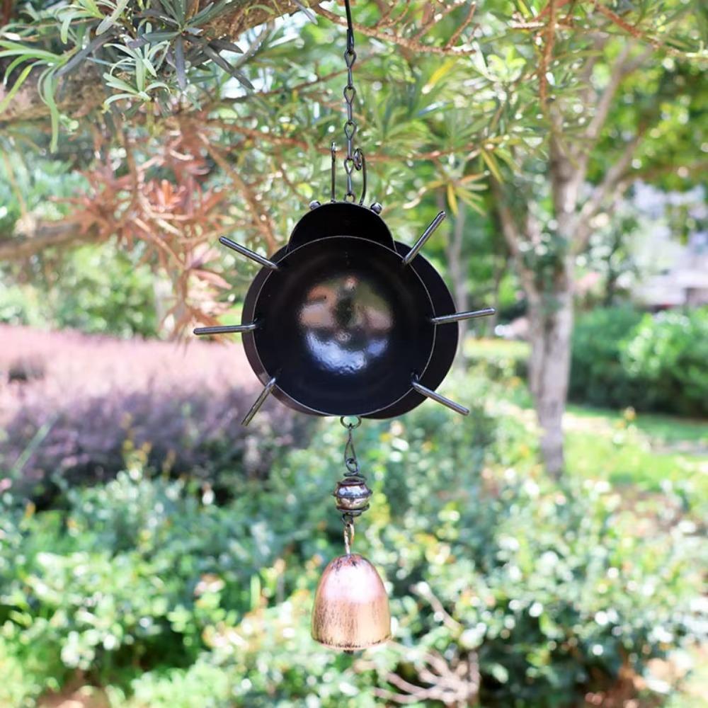 Painted 3D Hanging Wind Chimes Unique Animal Wind Chimes Pendant Durable Ladybug Hanging Bell Yard