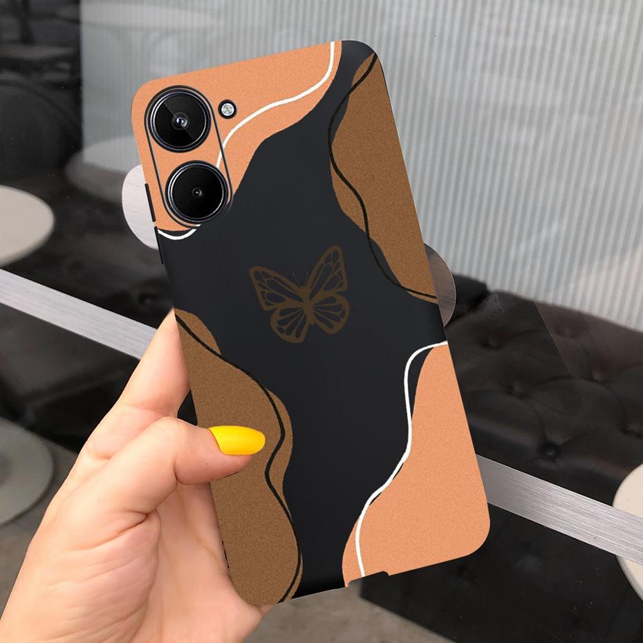 Для Realme 10 2022 Милый Чехол из Желеобразного Силикона с Рисунком Для Realme10 RMX3630 Чехол Realme 10 4G Мягкие ТПУ Чехлы для Телефона