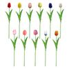 5 шт. Имитация тюльпана 34 см Искусственный тюльпан Поддельные цветы Искусственный тюльпан оптом Подарок на День матери для вазы Главная Кухня Свадьба Весна Украшения для вечеринки
