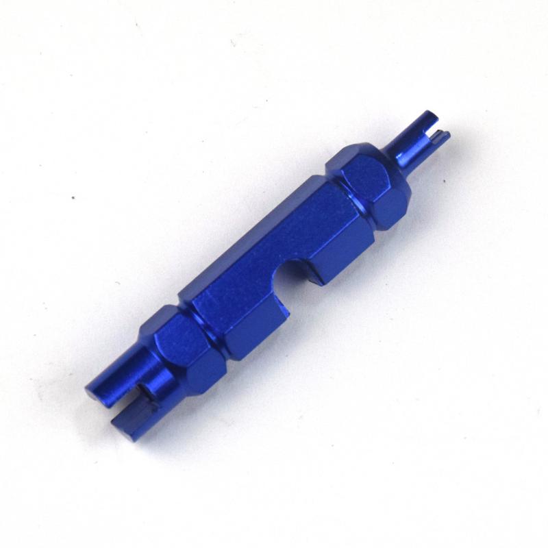 Multifunctional Bike Valve Core Remover 1Pcs 3-in-1 Wrench Spanner Tool Portable for Student Cyclists Daily Bike Maintenance
