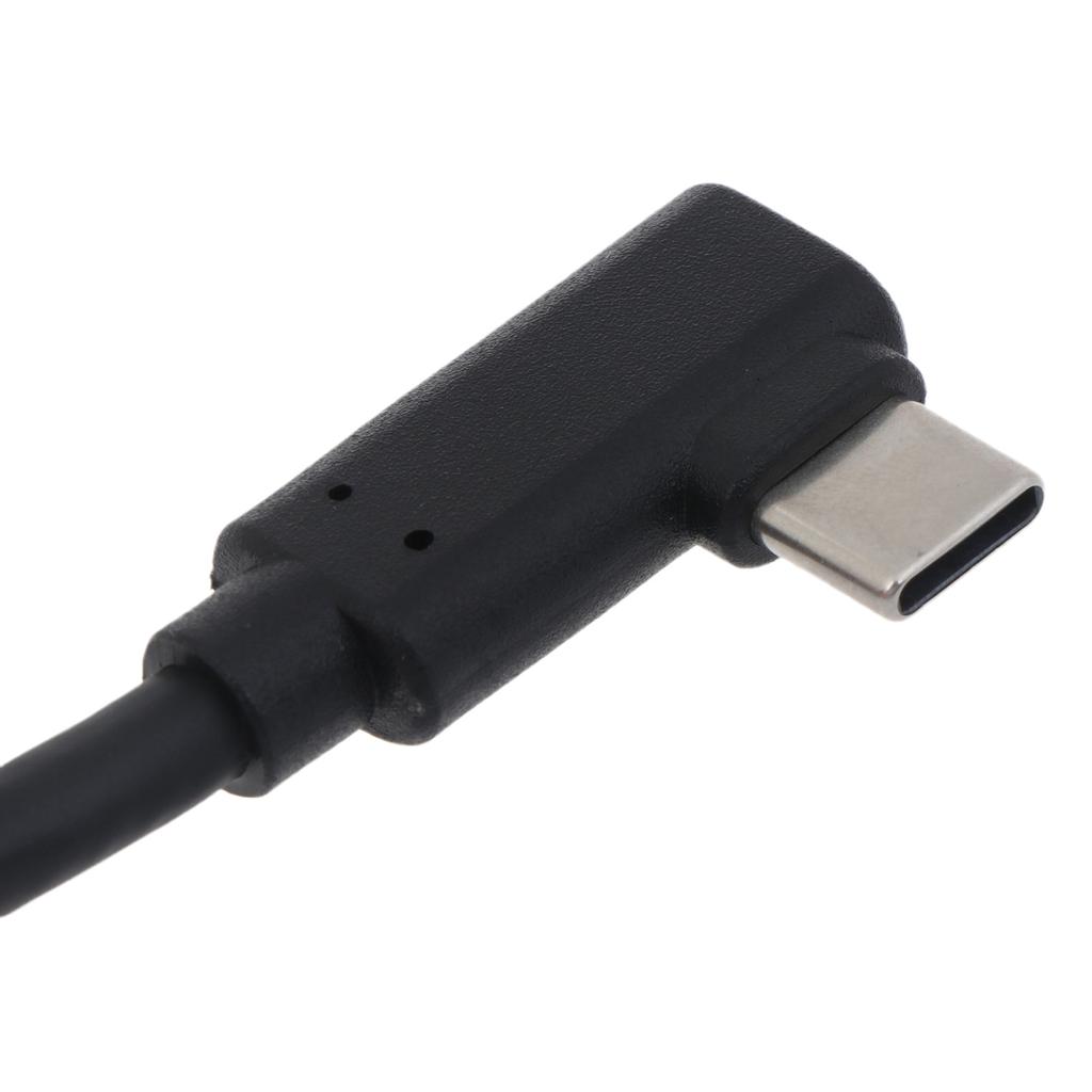 Кабель USB C - USB C, зарядный кабель 60 Вт 10 Гбит/с, быстрая зарядка, двойной угол 90°, кабель Type C - Type C, кабель для передачи данных