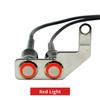 DC12V из нержавеющей стали, переключатель включения-выключения мотоцикла на руле, регулируемое крепление, водонепроницаемые переключатели, кнопка, светодиодная водонепроницаемая фара