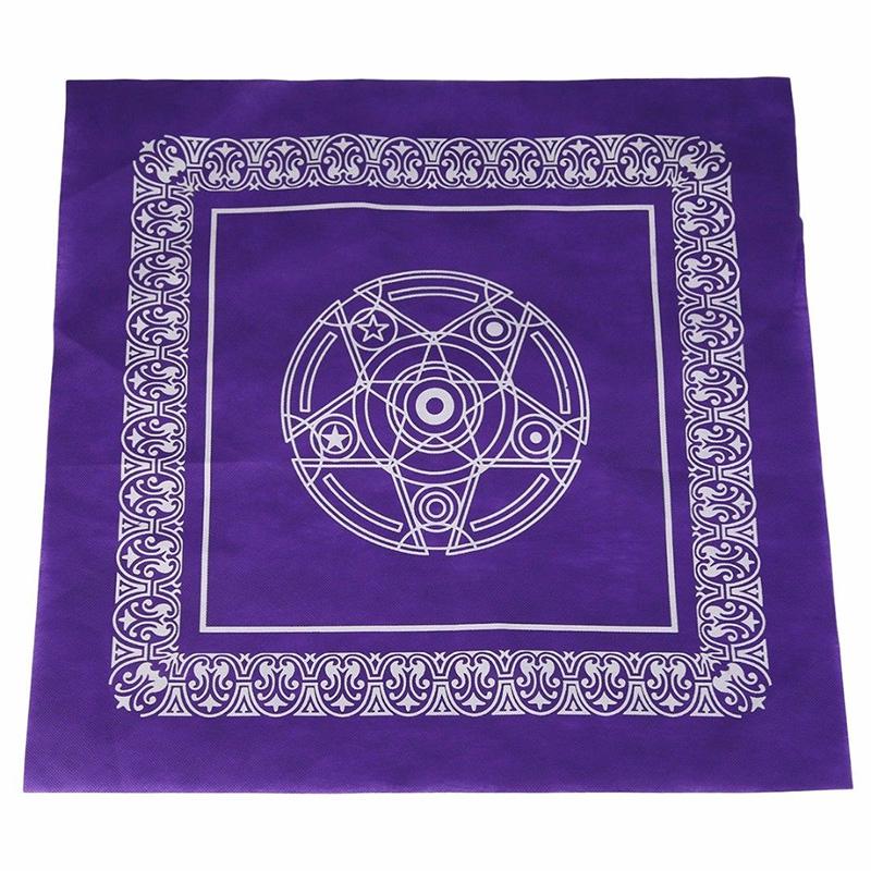 Квадратная скатерть для алтаря Таро для гадания, домашний декор 49*49 см