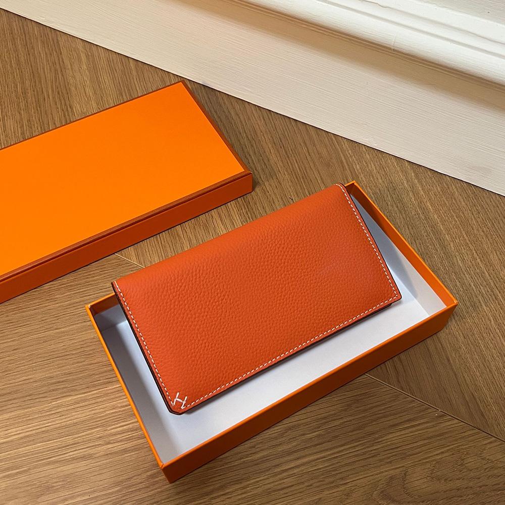 2025 Новые женские кошельки из натуральной кожи, длинный кошелек с нитью H, кошелек из первого слоя коровьей кожи для дам, двойной бумажник
