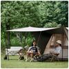 Naturehike Официальный магазин One Touch Tent Ti Black Новый материал Расширенный тент Кемпинговый домик Тип Легко устанавливается Защита от УФ-излучения Отдельно стоящий Двухместный