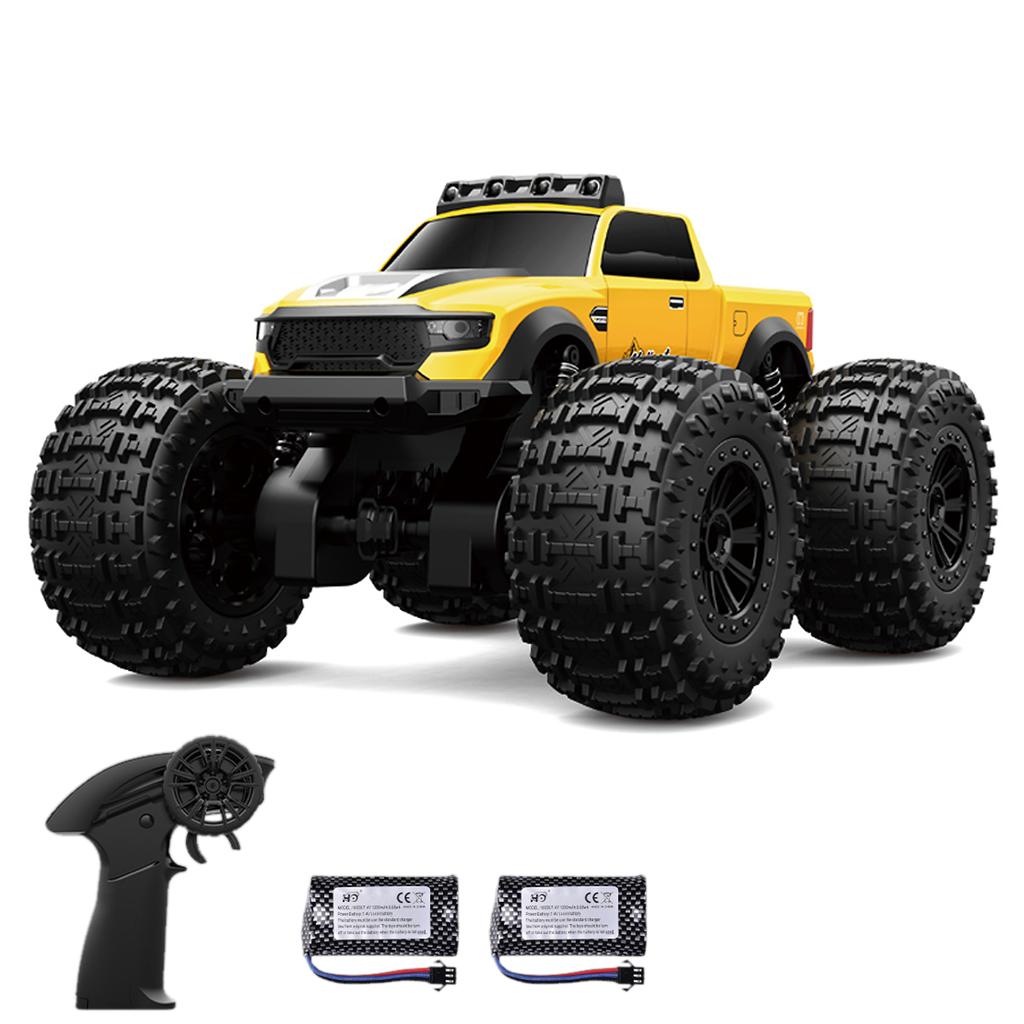 Автомобиль-амфибия с дистанционным управлением, 2,4 ГГц, 4WD, внедорожник с фарами, водонепроницаемая трюковая машина, вращающаяся на 360 градусов