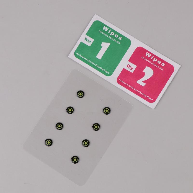 8 шт./уп. 6 мм DIY Противоскользящие Стеклянные Ножки для Мыши Накладки Универсальные Наклейки для Игровой Мыши Улучшенное Сцепление Аксессуары