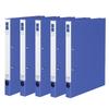 Kokuyo File Ring File Slim A4 Vertical 180 Sheets Capacity 2 Holes Blue Set of 5 Fu-URF420BX5