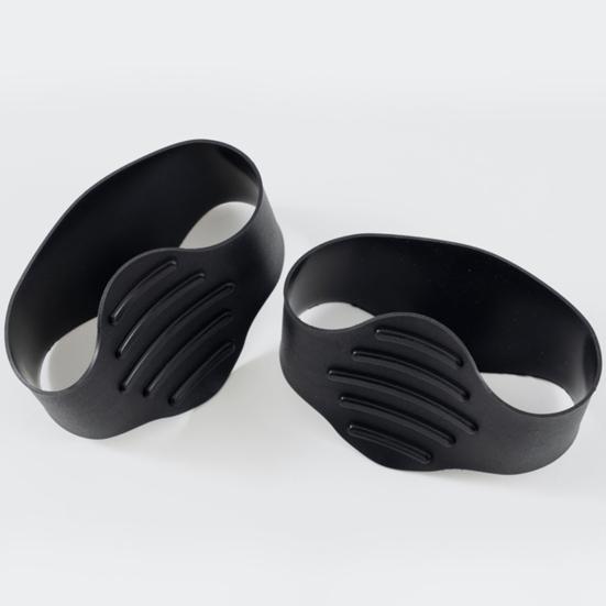 1 пара резинок для футбольных бутс, силиконовые чехлы для шнурков, многоразовые эластичные резинки для футбольных тренировок, надежно держат шнурки в натянутом состоянии