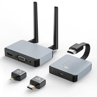 Беспроводной HDMI-комплект, беспроводной передатчик HDMI, приемник, беспроводной HDMI, не требуется, 30 м, беспроводная передача, 1080P Full HD, звук, изображение, синхронизация, сверхнизкий уровень шума