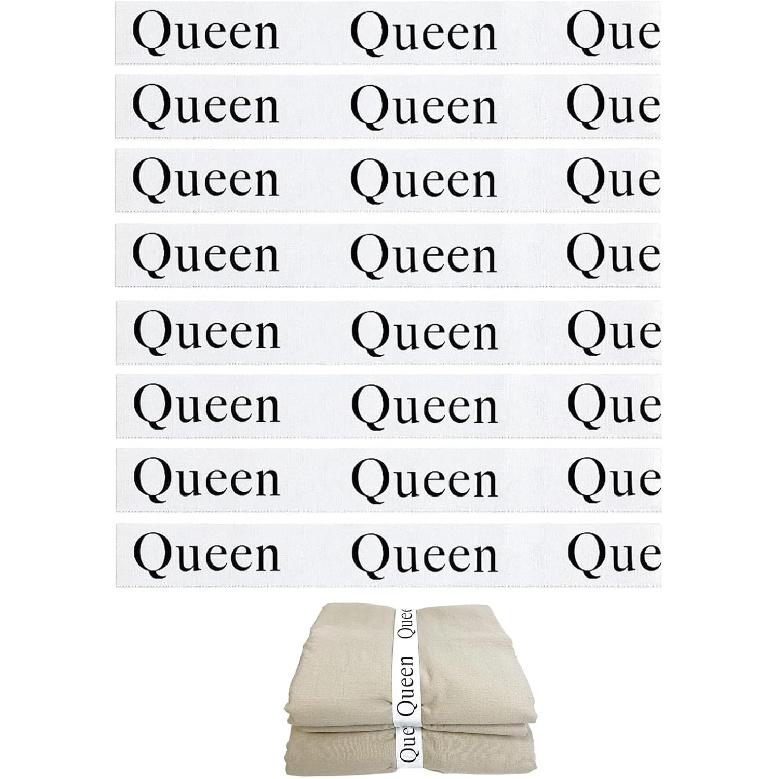 4pcs Bed Sheet Organizer Bands, Closet Organization Sheet Straps, Sheet Keepers Elastic Sheet Storage Sheet Sets for Organizing, Linen Labels Bedding