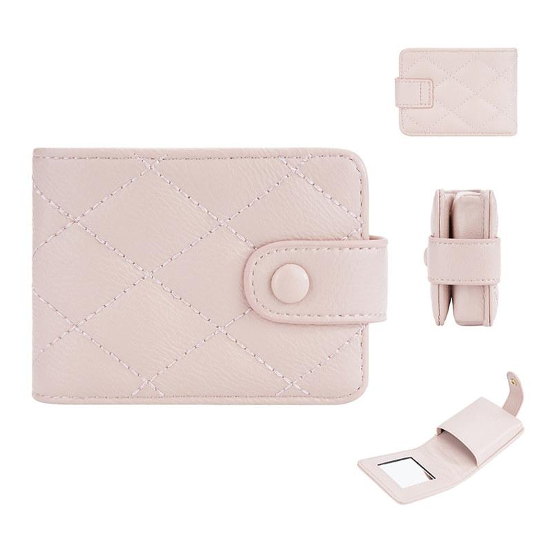 Baellerry Женский модный кошелек для монет, классический дизайн, мини-кошелек с зеркалом для макияжа GZW