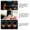AABIA1 For Benz Car Styling Car Interior Pendant Light Rear View Mirrior Accessories AMG CLA CLS C180 C200 W204 W205 Exclusive A C E R