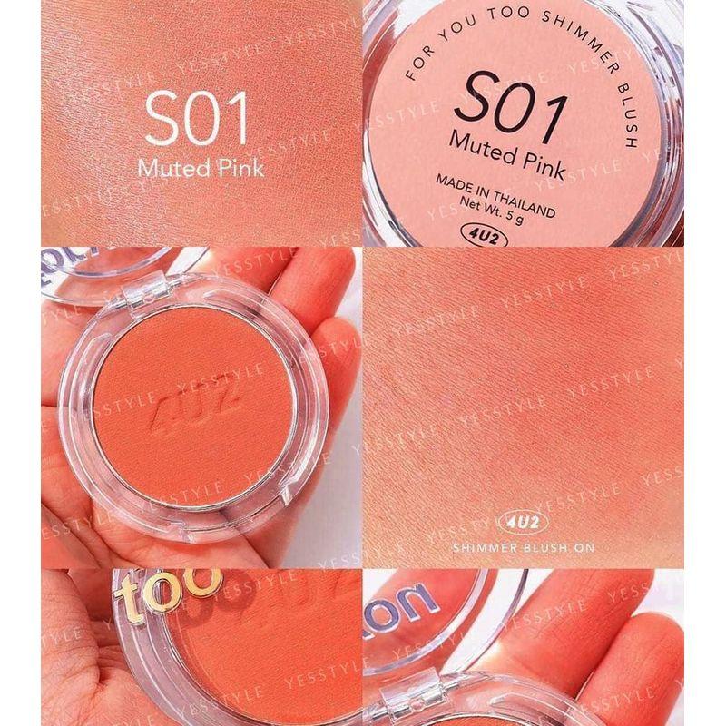 4U2 - For You Too Shimmer Blush