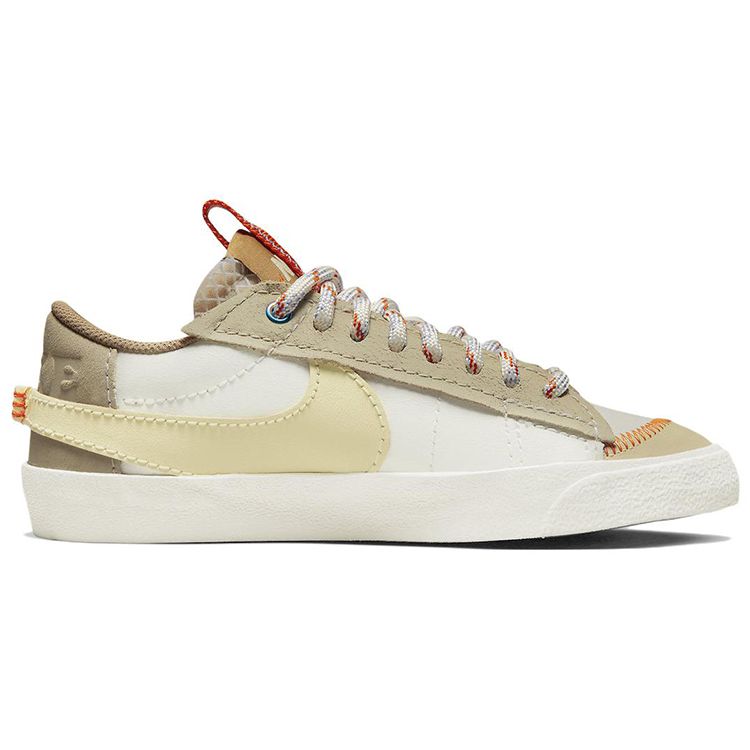 Nike Blazer Low 77 Jumbo Summer Vibe Женские кроссовки Белый Парус Алебастр DX6043-171