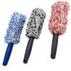 Автомобильная мойка Супер Щетка Мягкая Премиум Колеса Щетка Нескользящая Ручка Легко Чистить Диски Спицы Колесо Баррель Аксессуары Инструменты