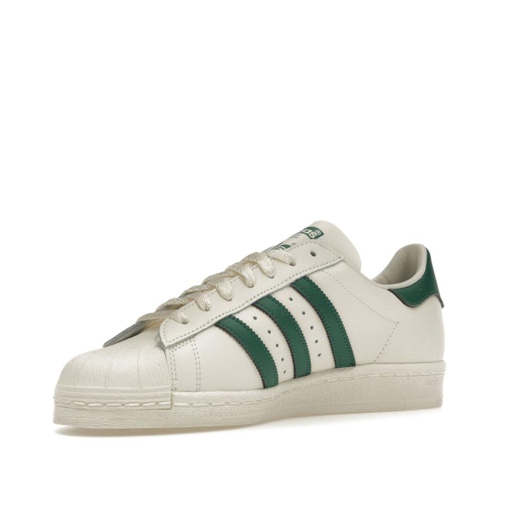 Adidas Кроссовки унисекс Superstar 82 White Dark Green Cloud-White Off-White GW6011