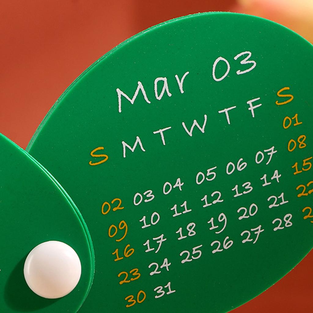 2026 Цветочный настольный календарь держатель для ручек с подставкой, настольный календарь креативное украшение, украшение для дома настольный календарь