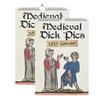 Календарь Medieval Dick Pics 2025 Prank Medieval Dick Wall Calendar Funny Penis Rude Calendar с иллюстрациями для друзей-энтузиастов истории