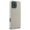 Etui do iPhone 16 Pro Max Guess Grained Ring MagSafe beżowe