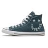 Chuck Taylor All Star Classic Универсальные Нескользящие Легкие Высокие Ретро Кеды Унисекс Темно-синий